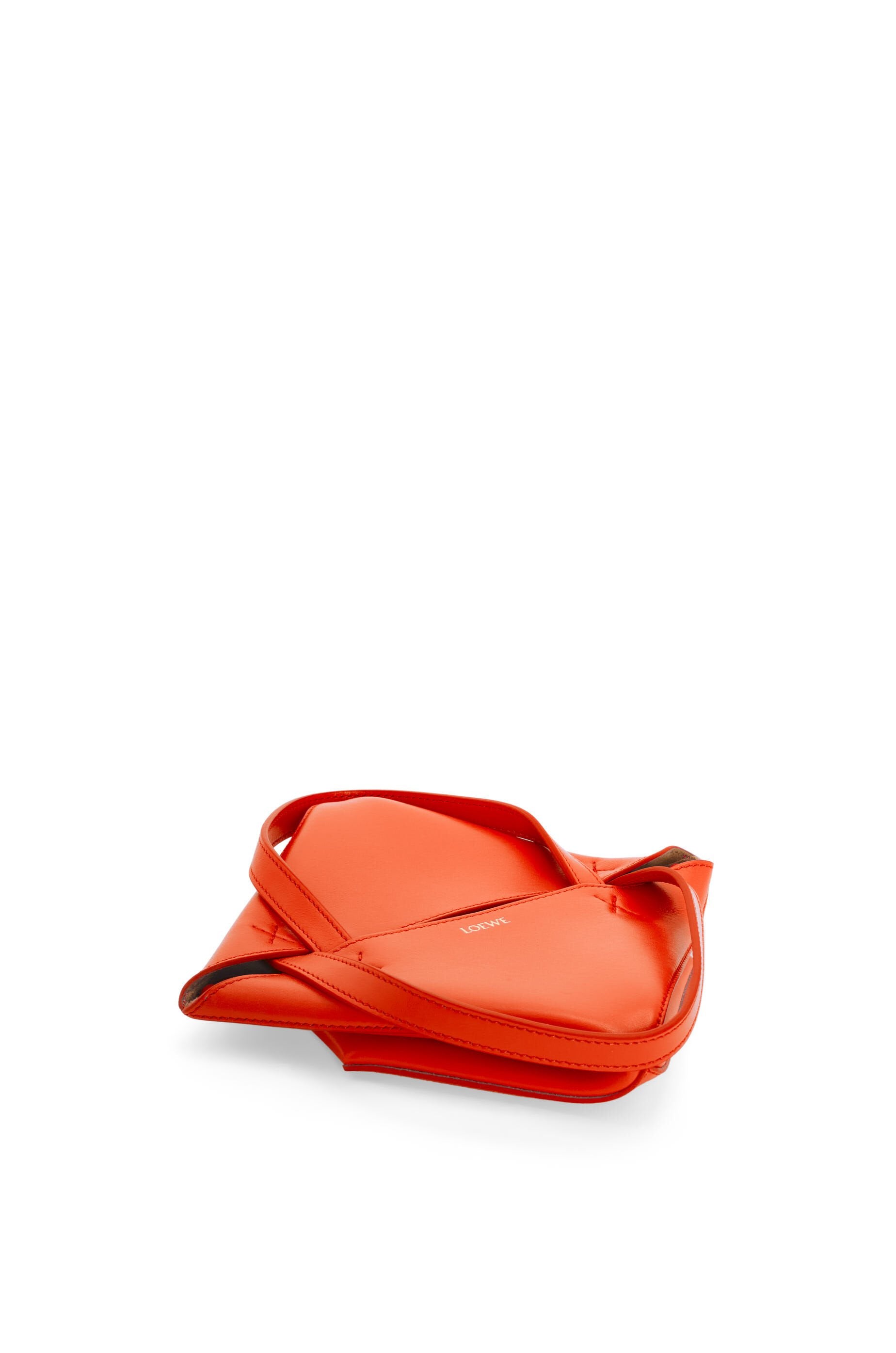 Puzzle Fold Tote Mini Naranja | Loewe