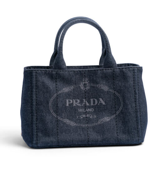 Bolso Canapa Denim Vintage de Prada