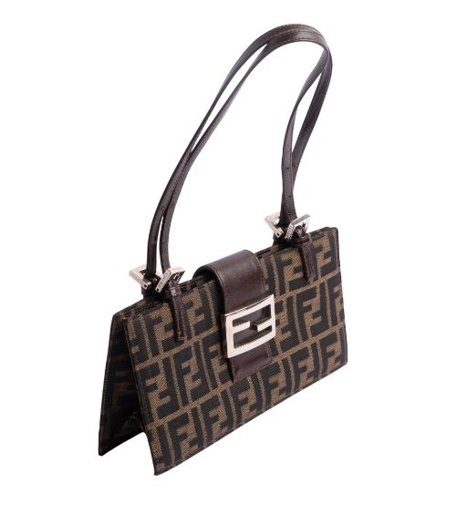 Bolso Wallet Zucca Canvas Vintage de Fendi
